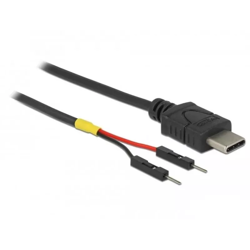 DeLOCK 85418 cavo di alimentazione USB-C a 2x connettori pin header, 0,1 m