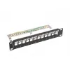 Patch panel LANBERG PPKS-9212-B 12 porte 1U 10 pollici FTP