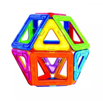 Set magnetico da costruzione MAGFORMERS set da 14 pezzi — 14 mattoncini magnetici geometrici