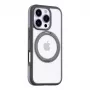 Torras Ostand R Fusion X00FX1880 custodia per iPhone 16 Pro, anello girevole a 360°, magnetica, grigio titanio