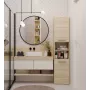 Top E Shop S40 SONOMA mobile contenitore per bagno, rovere