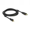 Adattatore per cavo video DeLOCK 83731 Mini DisplayPort su HDMI 3m nero