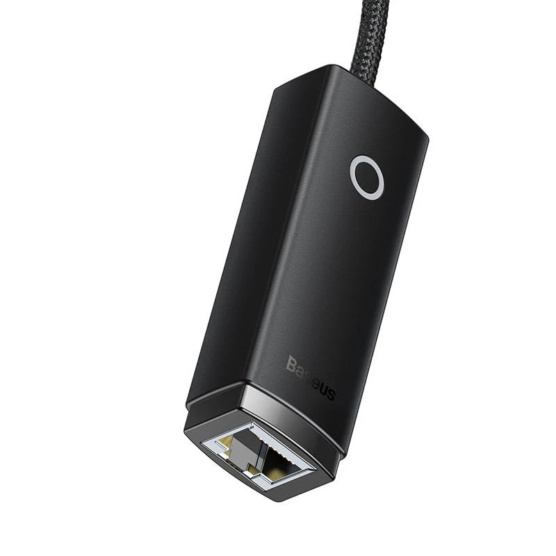 Baseus Lite Series adattatore di rete USB a RJ45, 100Mbit/s (nero)