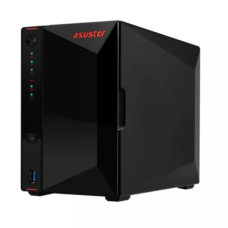 Asustor AS5402T NAS/Storage-Server Intel® Celeron® N5105 4 GB DDR4 0 TB ADM nero