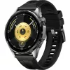 Orologio intelligente Huawei WATCH GT 6 46 mm, AMOLED 1,47" 466 x 466, touchscreen, GPS, 64 GB, cinturino in fluoroelastomero nero