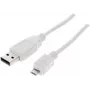 Cavo USB ShiverPeaks BS77182-W 1,8 m USB 2.0 Micro-USB B bianco