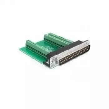 Connettore per cavo DeLOCK 65320 Sub-D 37 nero verde argento