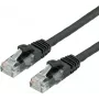 Cavo patch UTP Cat6a, CU, nero, 0,3 m – Cavo – Rete (21.99.1464)