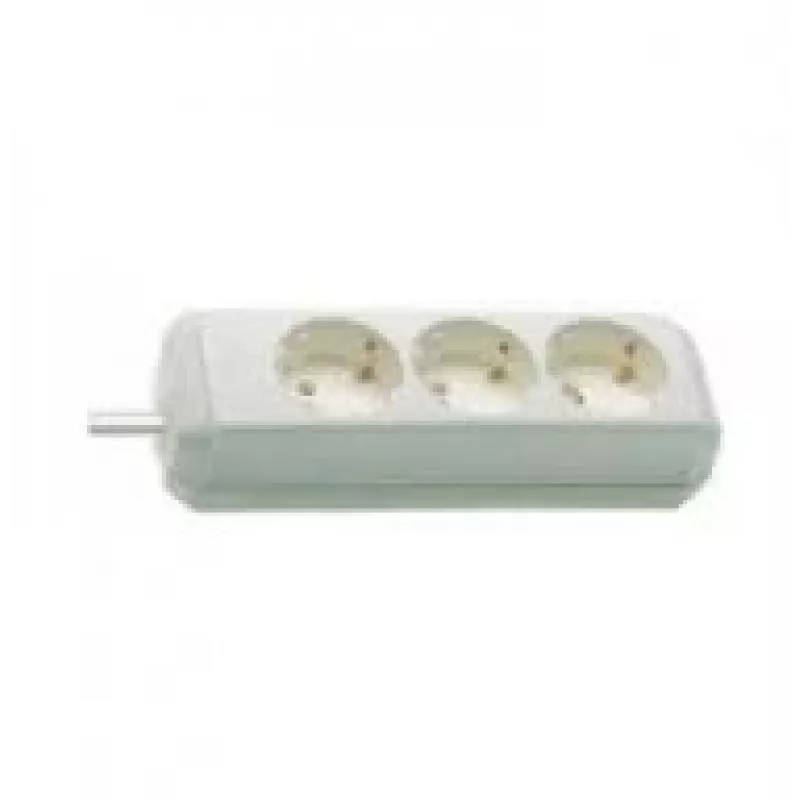 brennenstuhl Eco-Line - prolunga - prese di uscita: 3 - 3,0m - bianco (1158610030)