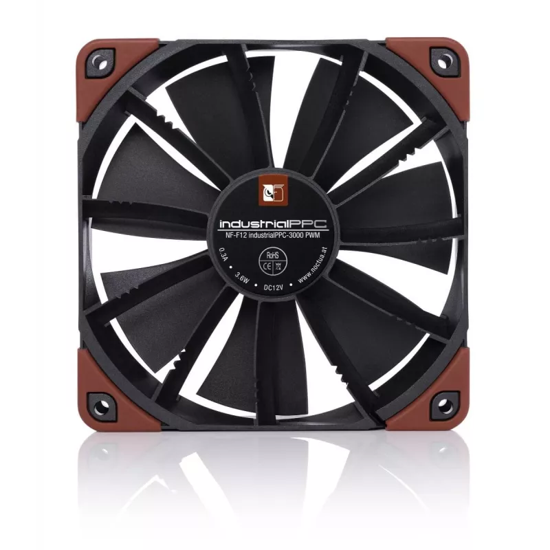 Ventola per case Noctua NF-F12 industrialPPC-3000 PWM 120mm