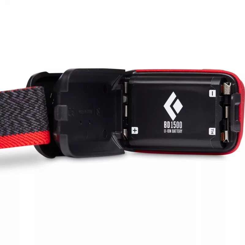 Black Diamond Cosmo 350 Lampada frontale nero, rosso