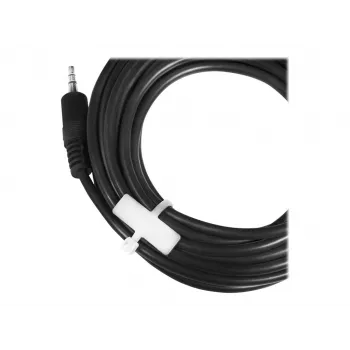 Fascette con etichetta (orizzontale) - lunghezza 100 mm - larghezza 2,5 mm