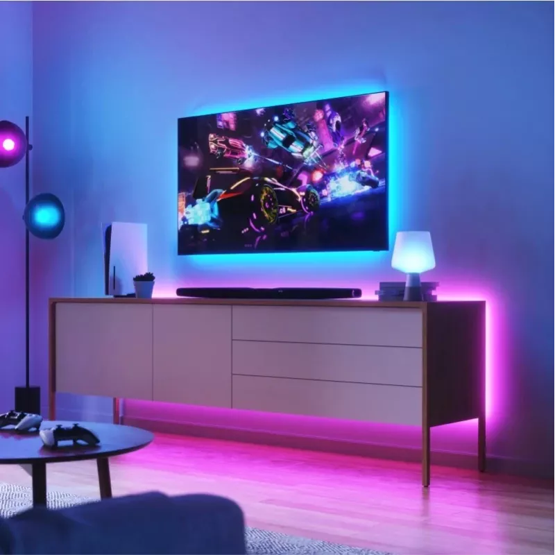 Nanoleaf Essentials Light Strips estensione 2 metri | 23 W | RGBCW | Bluetooth, Thread | 2700 - 6500 K