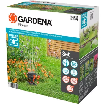 Irrigatore circolare per prato Gardena 8272-20 plastica nero