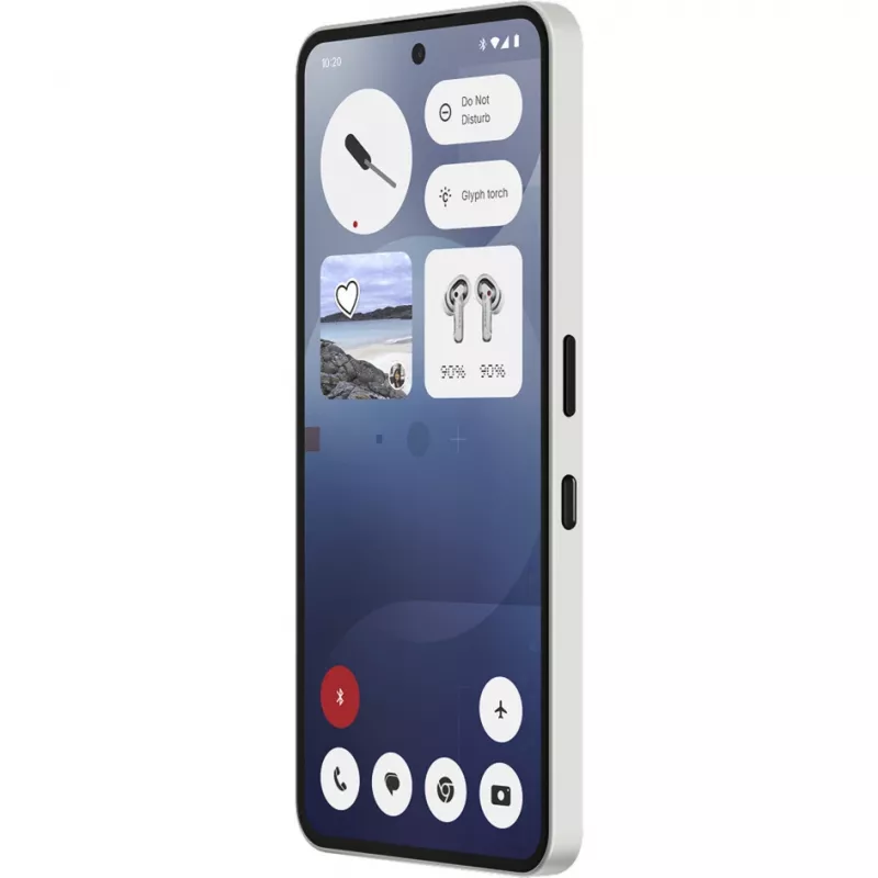 Nothing Phone (3a) 17,2 cm (6,77 pollici) Dual SIM Android 15 5G USB Type-C 12 GB 256 GB 5000 mAh bianco