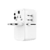 Fixed | Voyager adattatore da viaggio 85W per EU, UK e USA/AUS, con 4xUSB-C e 1xUSB in uscita | adattatore