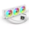 Dissipatore a liquido per CPU All-in-One Sharkoon S60 ARGB bianco radiatore da 360 mm