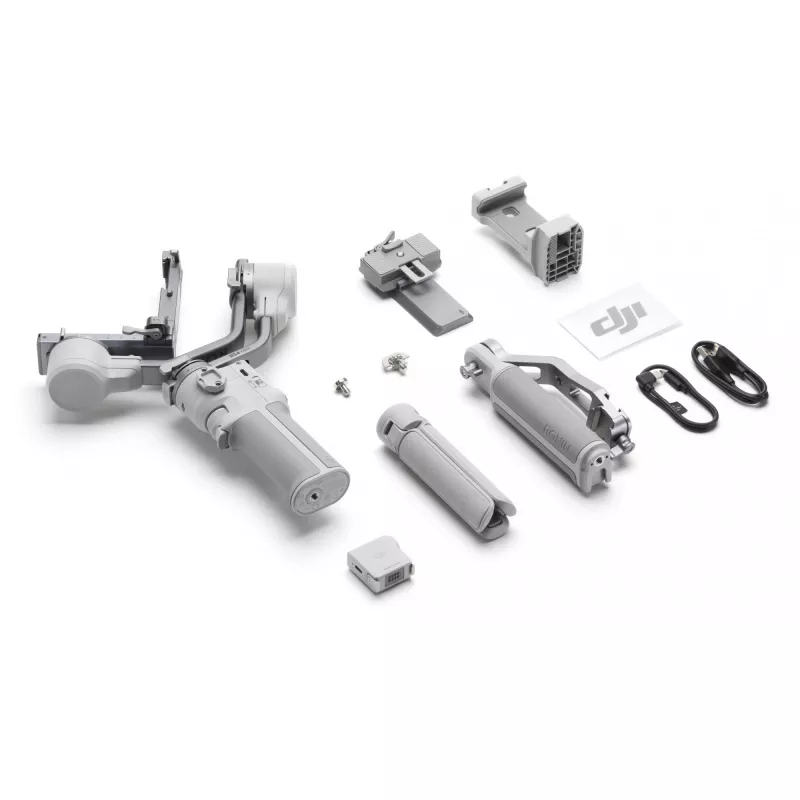 Stabilizzatore gimbal DJI RS 4 Mini Combo — stabilizzatore a mano compatto e leggero per fotocamere mirrorless
