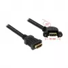 Cavo HDMI DeLOCK 0,25 m 2xHDMI