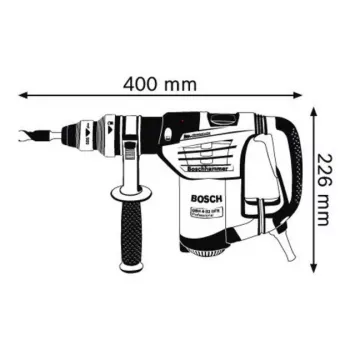 Bosch 0 611 332 101 martello perforatore 900 W 800 giri/min