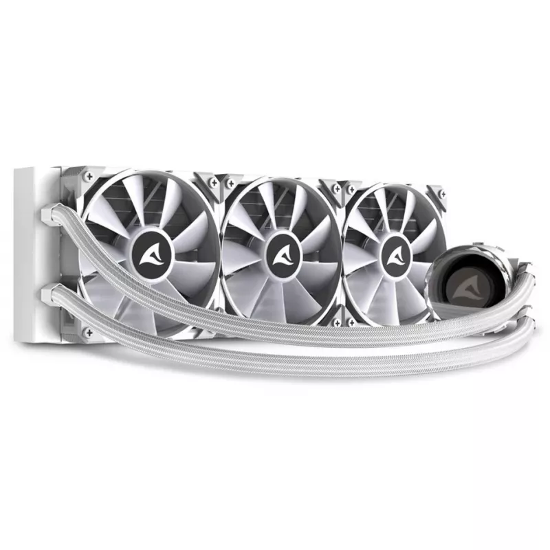 Sharkoon S90 RGB White raffreddamento a liquido AiO