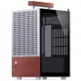 Case PC Jonsbo T6, Mini-Tower, Mini-ITX, Argento
