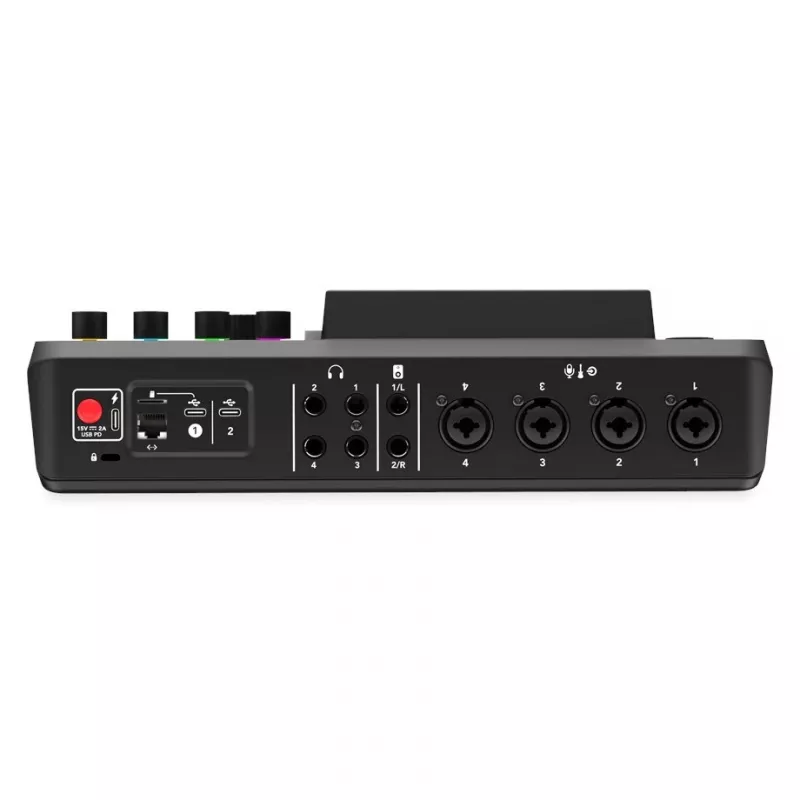 RØDE RØDECaster Pro II studio di produzione podcast, XLR, jack, USB-C, nero