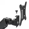 Supporto Maclean per 2 monitor, molla a gas, 17-32, 2-10 kg, nero, MC-134