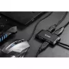 Yenkee YHB 4341BK hub USB 3.0 a 4 porte con ingresso di alimentazione Micro USB
