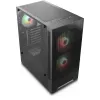 Set case PC Silentware Flow 100 ARGB MESH — 2 ventole frontali da 140 mm, 1 posteriore da 120 mm