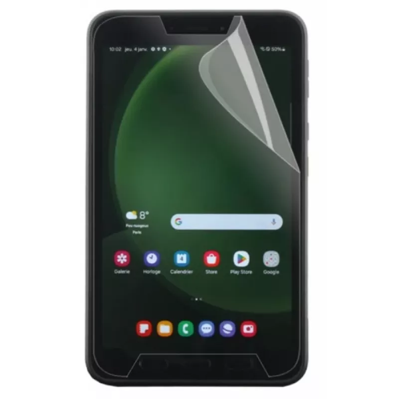 Pellicola protettiva trasparente per display Mobilis Galaxy Tab Active5 durezza 5H 8 pollici