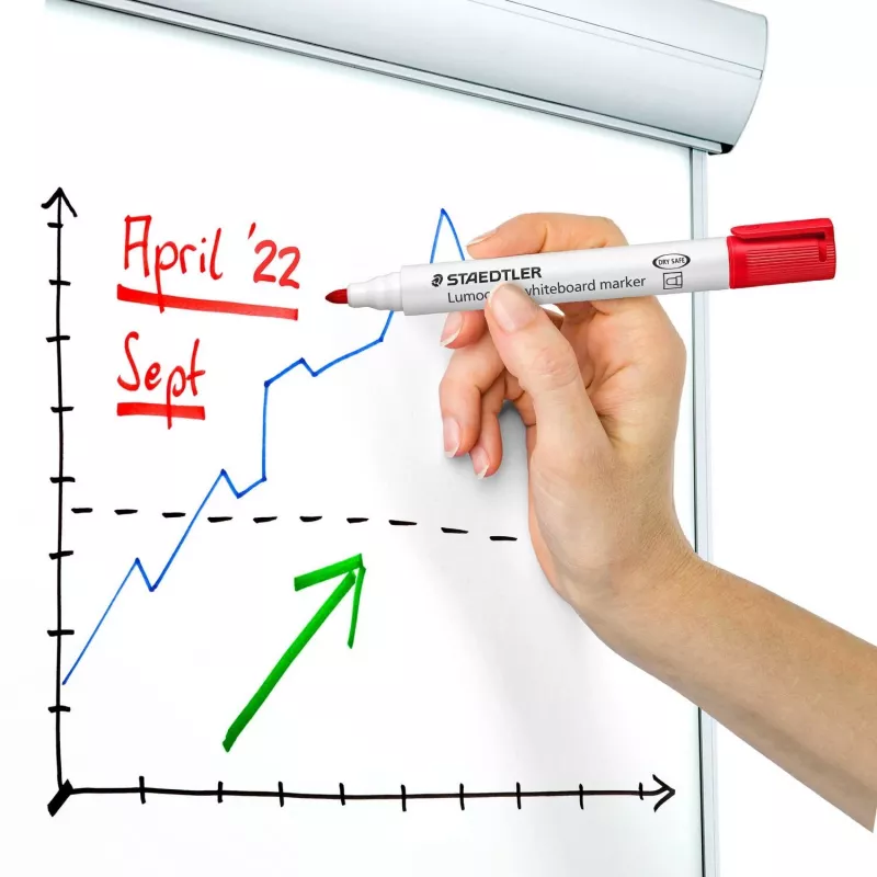 Pennarello Staedtler Lumocolor Whiteboard 351 6 pz. punta tonda