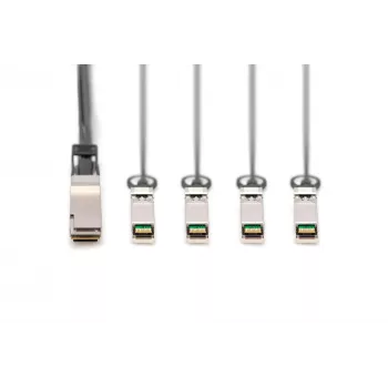 Cavo direct-attach Digitus 40G QSFP+ a 4xSFP+ 1m
