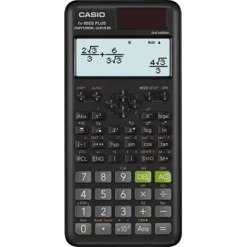 Calcolatrice scientifica Casio FX-85ESPLUS-2 B 252 funzioni 77X162MM, confezione in cartone, nera