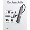 Hub USB Goobay Slim 4 porte, USB-A a USB-C™/USB-A, USB 3.2 (74458)