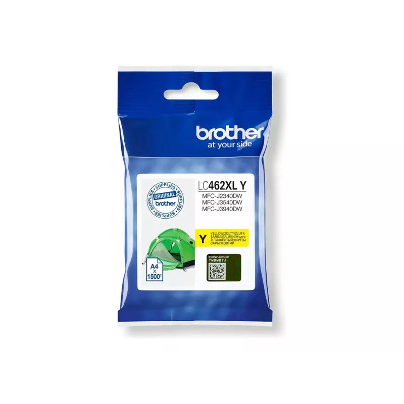 Brother LC462XLY cartuccia d'inchiostro 1 pezzo originale alta (XL) capacità giallo
