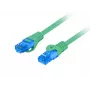 Cavo patch LANBERG S/FTP CAT.6A 0,5M verde LSZH