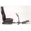 Racing Cockpit Subsonic SA5681 nero rosso in similpelle mesh metallo