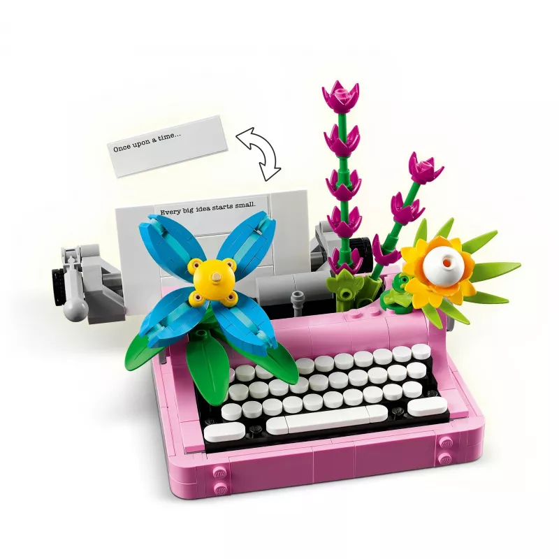 LEGO CREATOR 3in1 31169 Macchina da scrivere con fiori