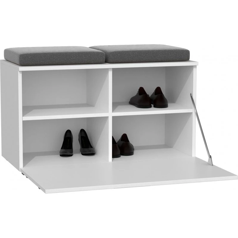 Top E Shop OPAL SZAFKA BIEL scarpiera chiusa, bianca