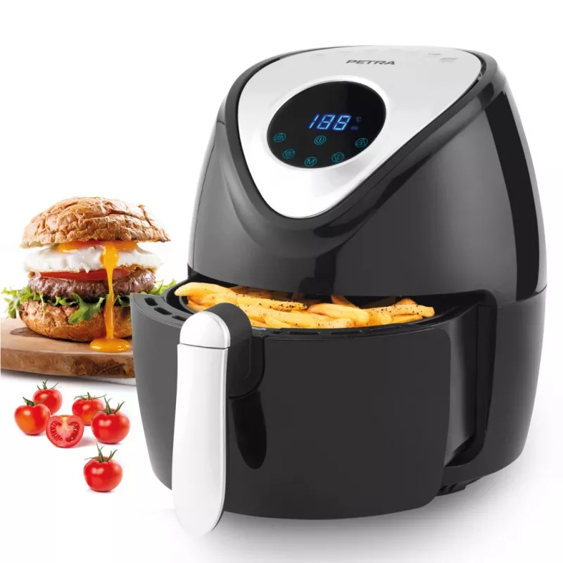 Friggitrice ad aria Petra PT4221VDEEU7 4,5 l, friggitrice elettrica da tavolo