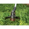 Black+Decker ST1823 tagliabordi a batteria 18 V, 25 cm, Li-ion 1,5 Ah, asta telescopica, arancione/nero