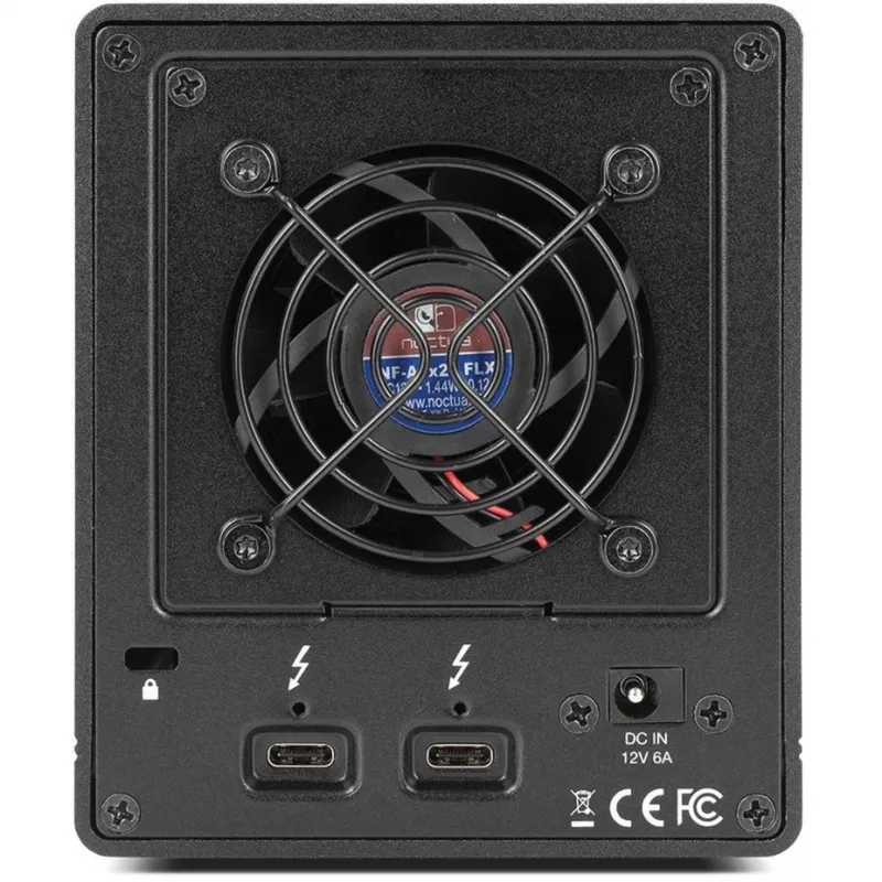 ThunderBay 4 mini, box per unità nero, case Thunderbolt 3 professionale per 4 unità HDD/SSD