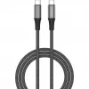 4smarts PremiumCord - cavo USB - USB-C (M) a USB-C (M) - USB 2.0 - 20 V - 5 A - 1,5 m - alimentazione USB (100 W) - nero