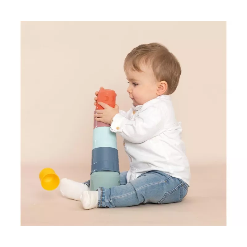 Little Smoby Magic Tower piramide d'acqua impilabile