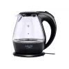 Bollitore | Adler | Bollitore | AD 1224 | Standard | 2000 W | 1,5 L | vetro | base girevole a 360° | nero