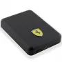Ferrari power bank FEPB5MNCAK 15W 5000mAh nero/nero Metal Logo MagSafe