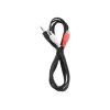 Gembird 1,5 m - 3,5 mm/2xRCA - M/M 1,5 m 3,5 mm 2 x RCA nero - rosso - bianco (CCA-458)