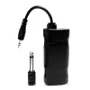 Microfono karaoke MEDIA-TECH MT398 wireless, USB-C, a batteria, portata 20 m, nero