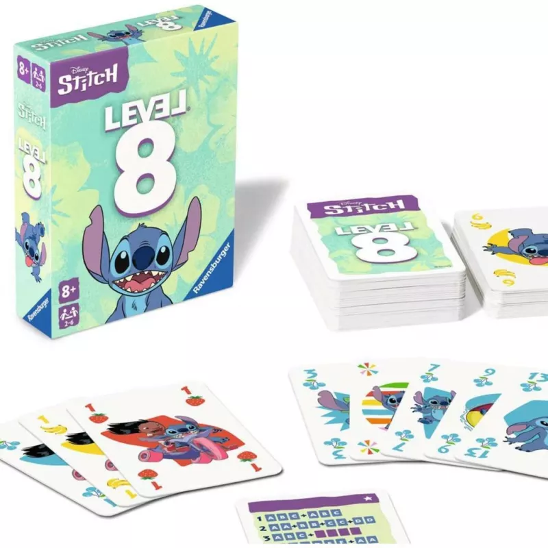 Disney Stitch Level 8, gioco di carte